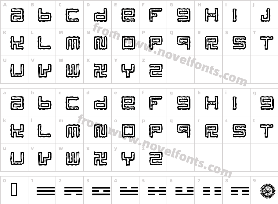 FormatCharacter Map