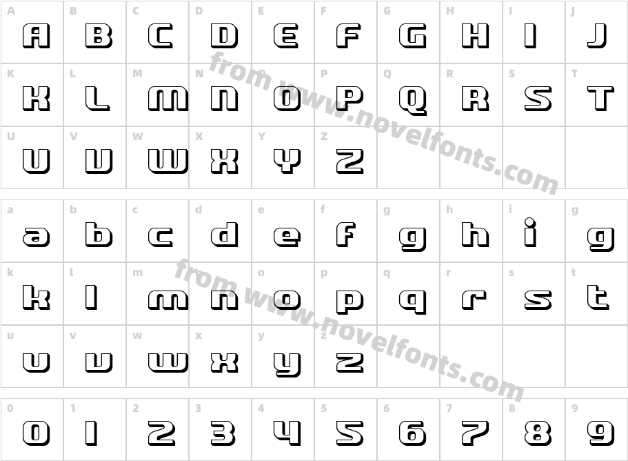 SFQuartziteShadedCharacter Map