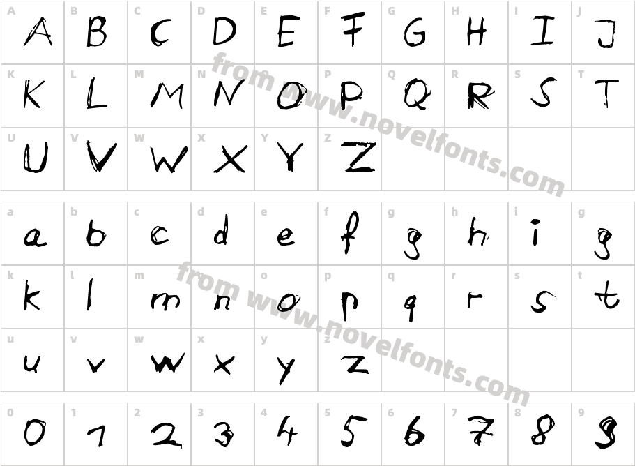 AircloudCharacter Map