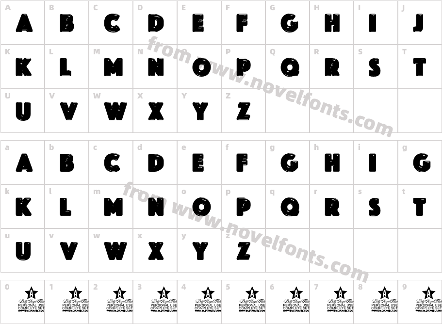 SUNGLASS TYPE PERSONAL USECharacter Map