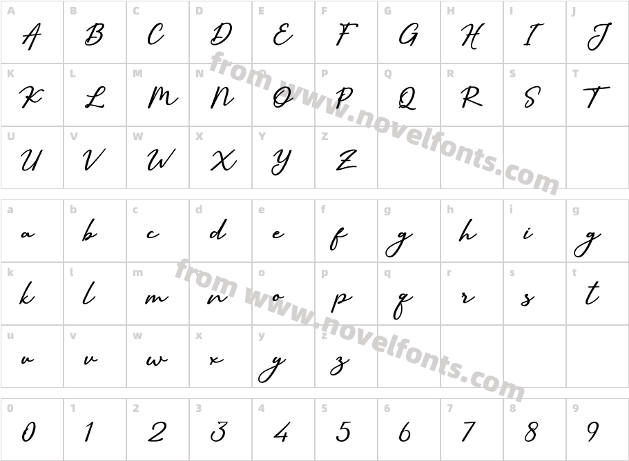 SallimSignatureCharacter Map