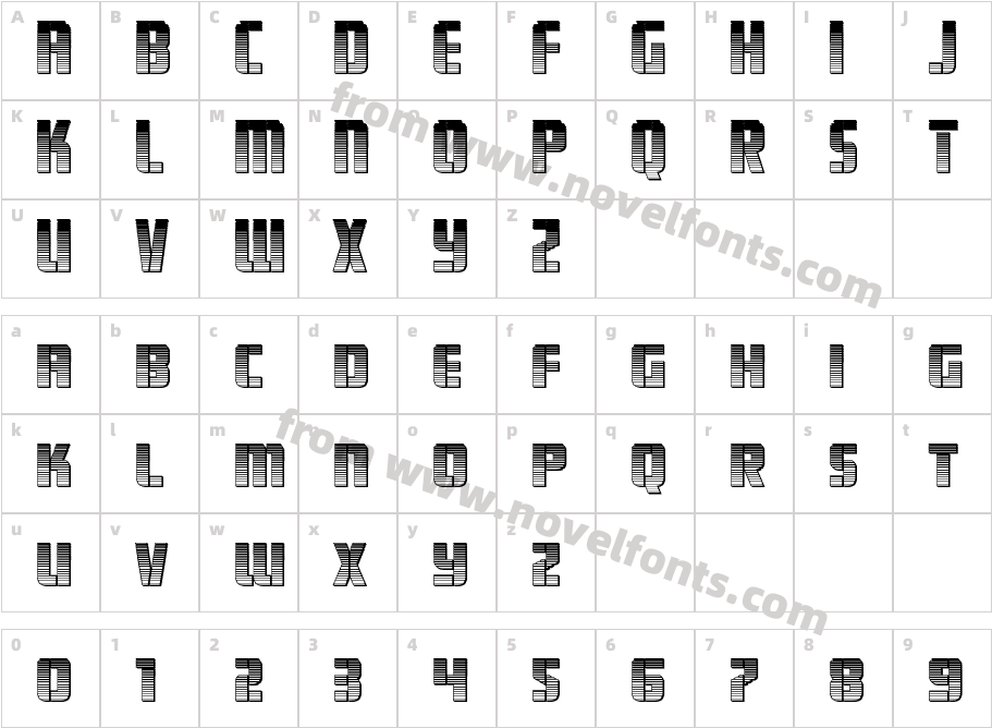 Fortune Soldier ChromeCharacter Map