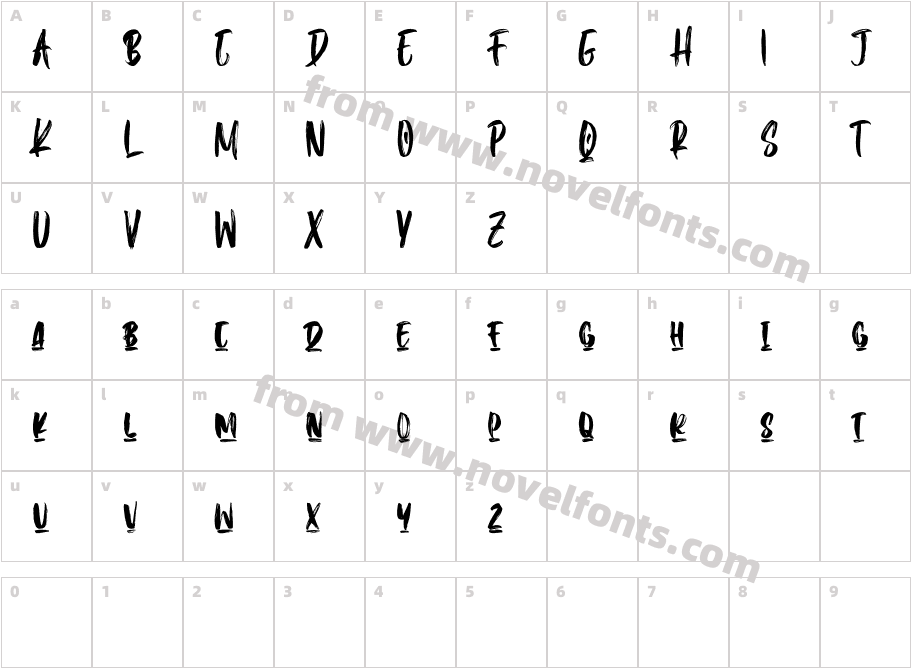 Semientz Free RegularCharacter Map