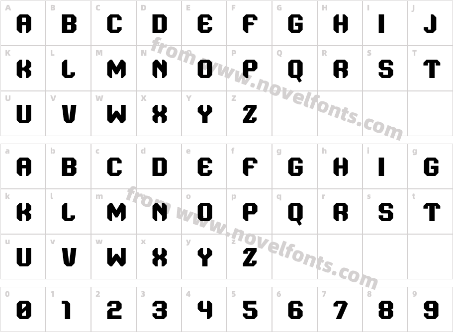 SendBox-RegularCharacter Map