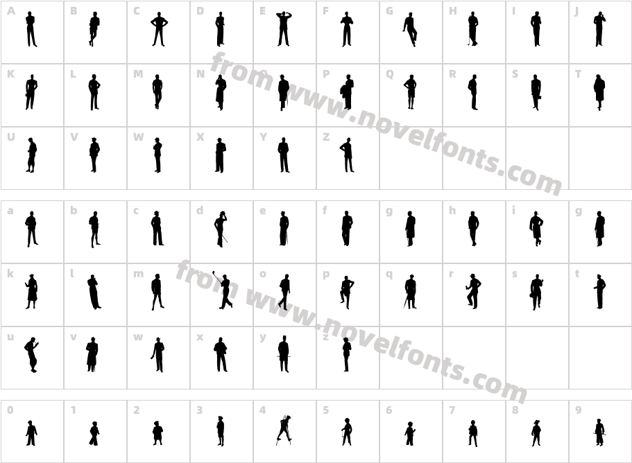 SewingPatternsThreeCharacter Map