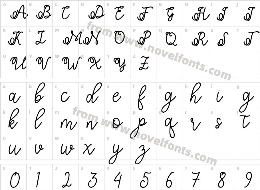 ShafiyyahCharacter Map