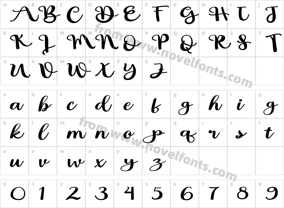 ShelibaCharacter Map