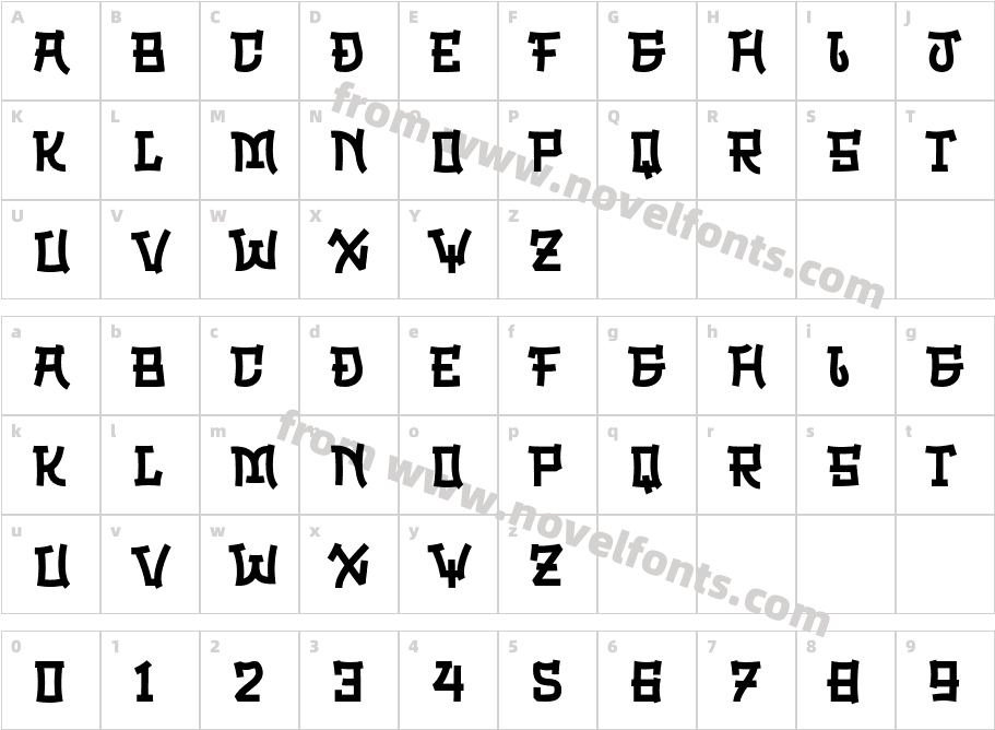 ShimuraCharacter Map