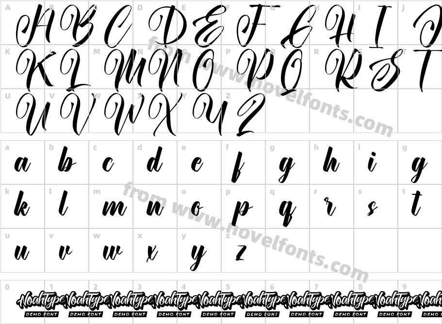 Sidedream DemoCharacter Map