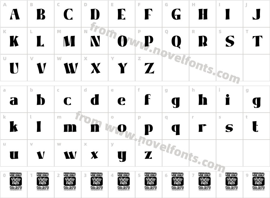 Siera LeoneCharacter Map