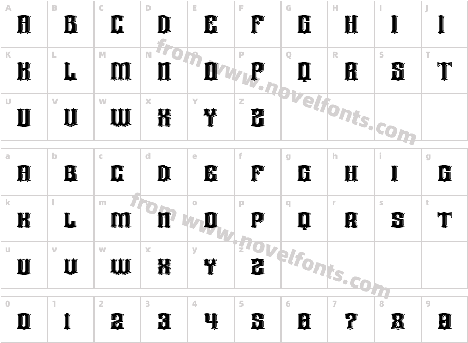 Sign Rover LayeredCharacter Map