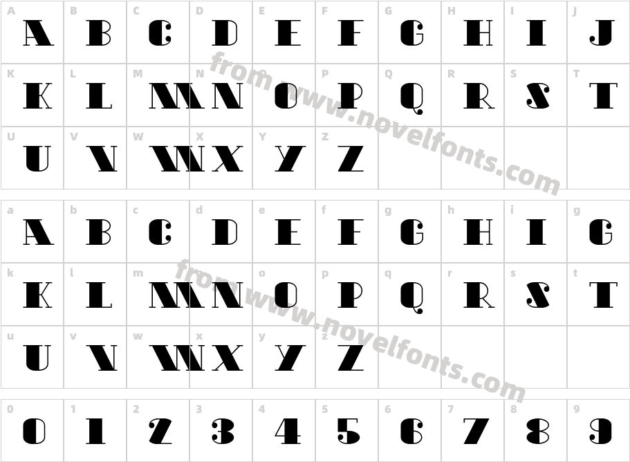 Silver FalconCharacter Map