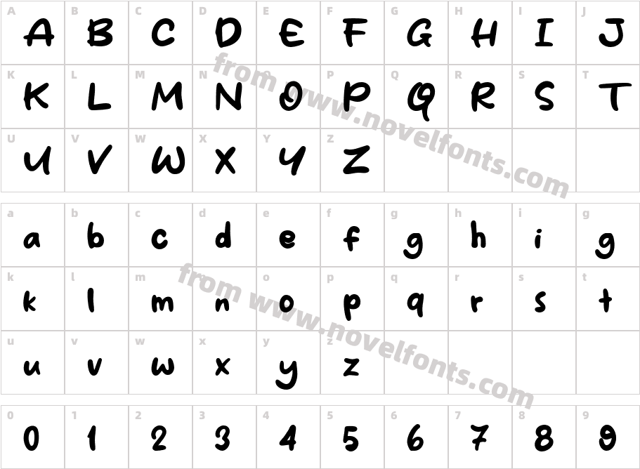 SingkongCharacter Map