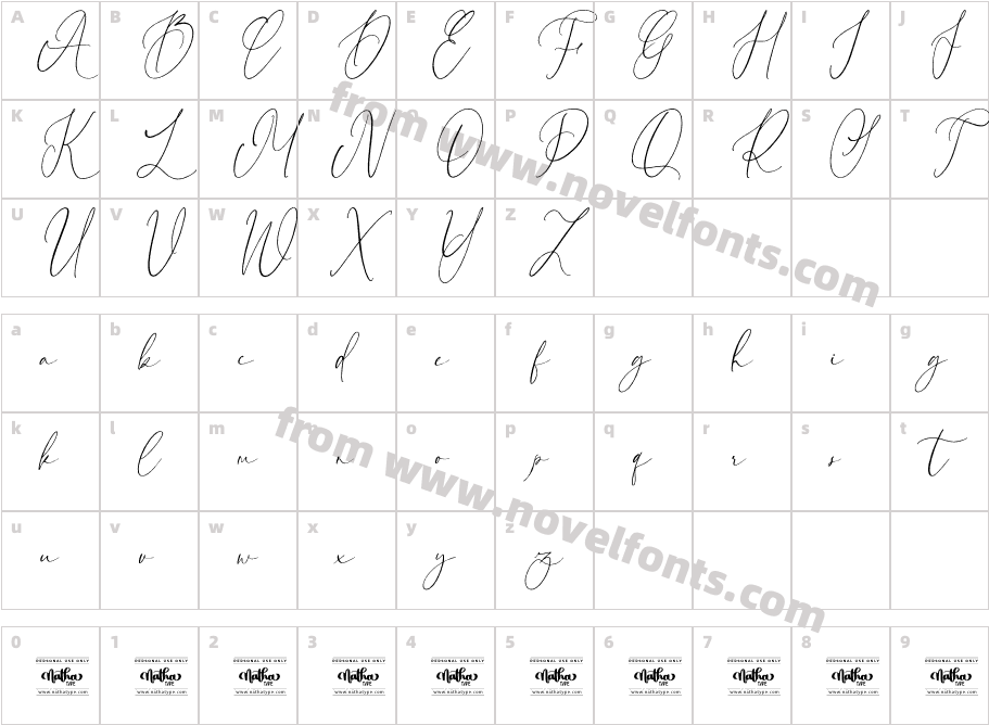 Slinces Heart Personal UseCharacter Map