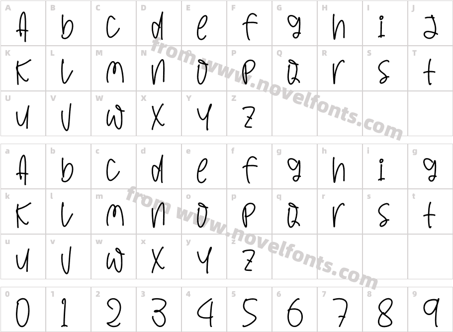 Small KrowstarCharacter Map