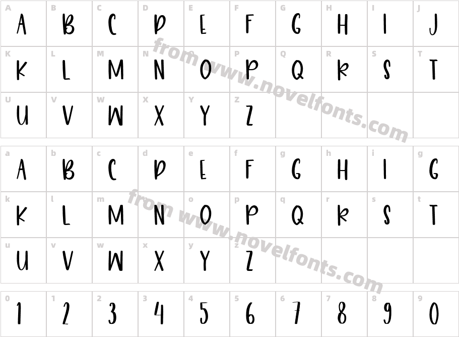 Smart PumkinCharacter Map