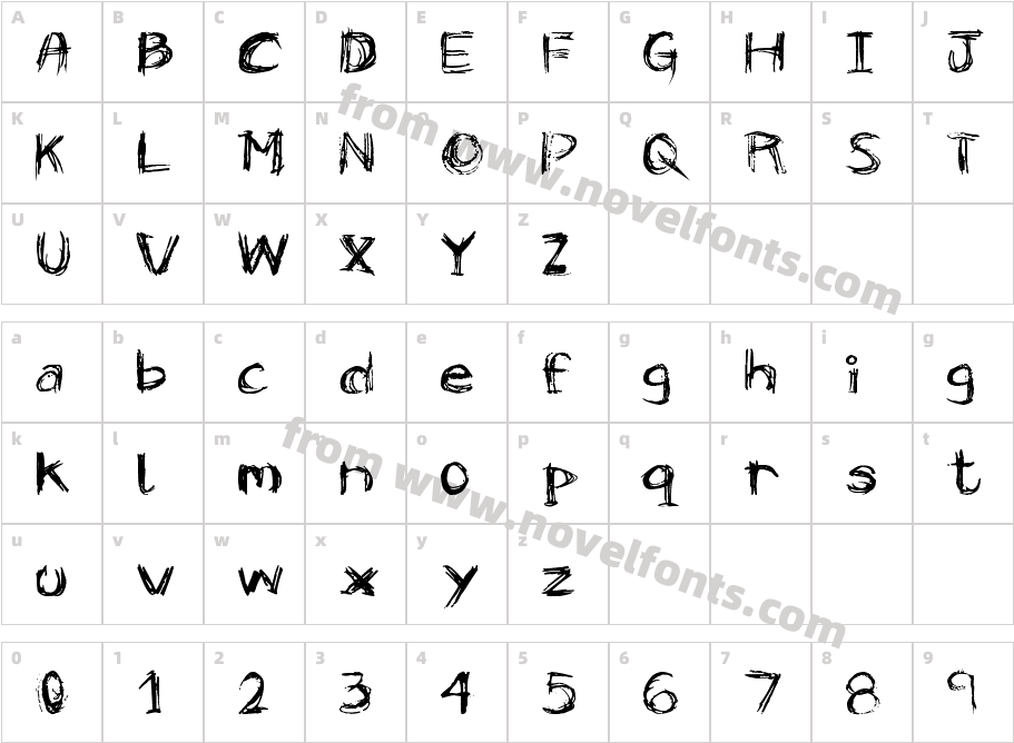 SmileCharacter Map