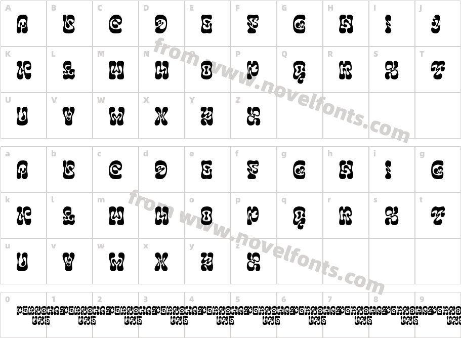 SmilePowerPersonalUseRegularCharacter Map