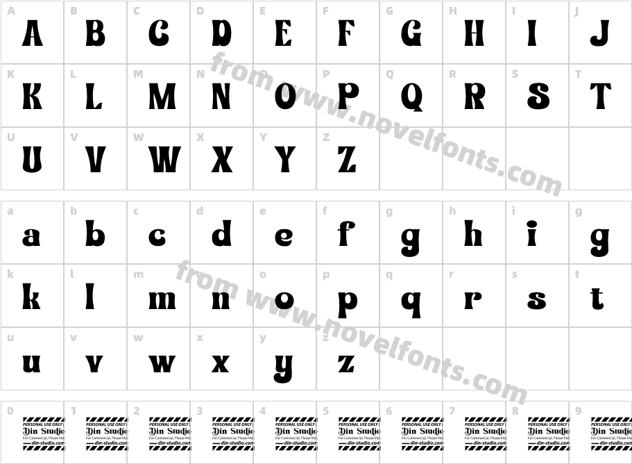 Smooth Gracier Personal UseCharacter Map