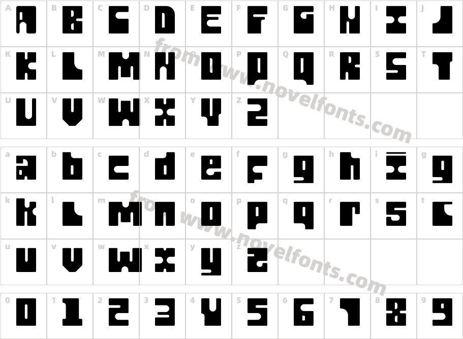 SociloCharacter Map