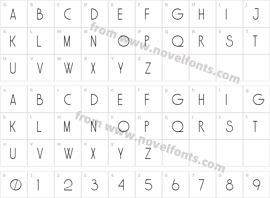 SoloCharacter Map