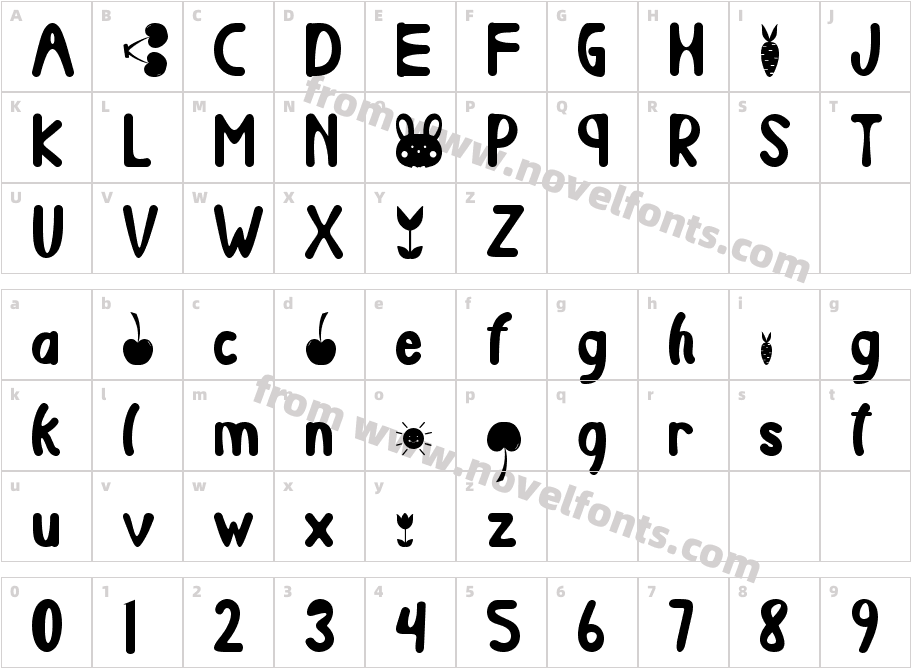 SoondayCharacter Map