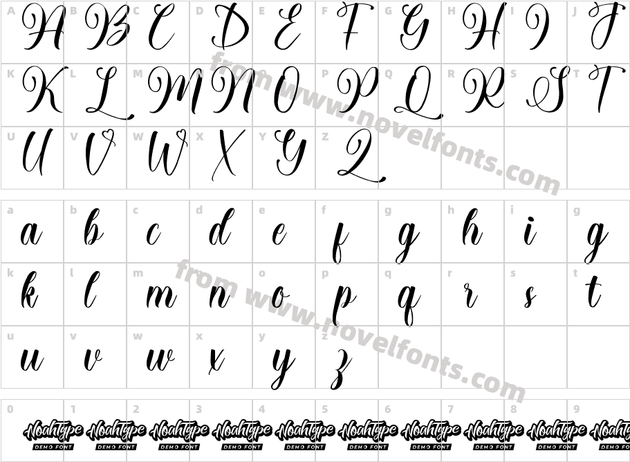 Soraya Lovely DemoCharacter Map