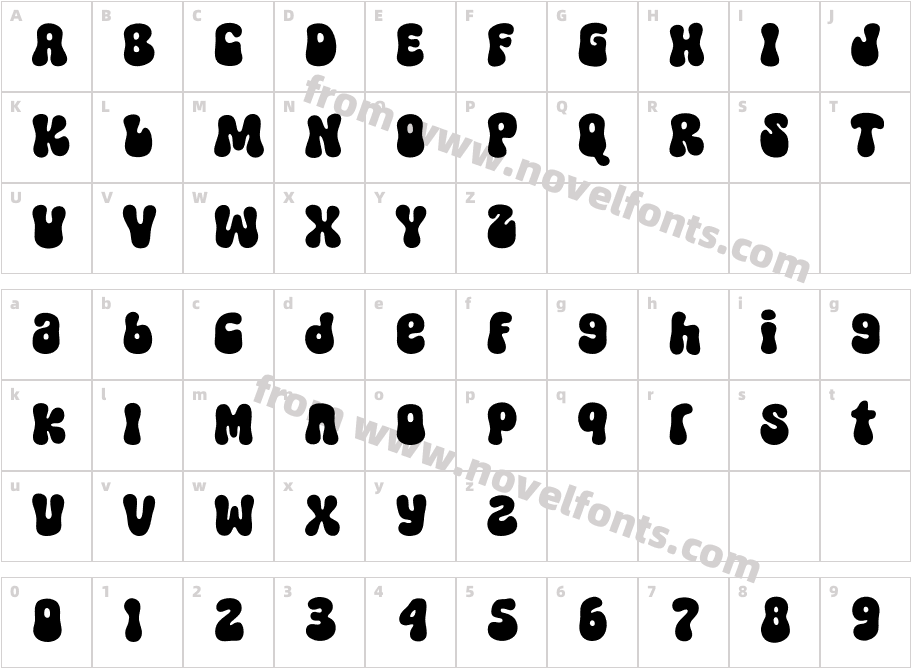 SoulWaveRegularCharacter Map