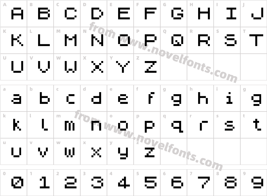 SpeccyCharacter Map