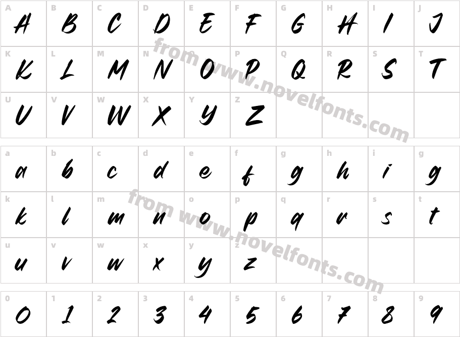 SpotlightRegularCharacter Map