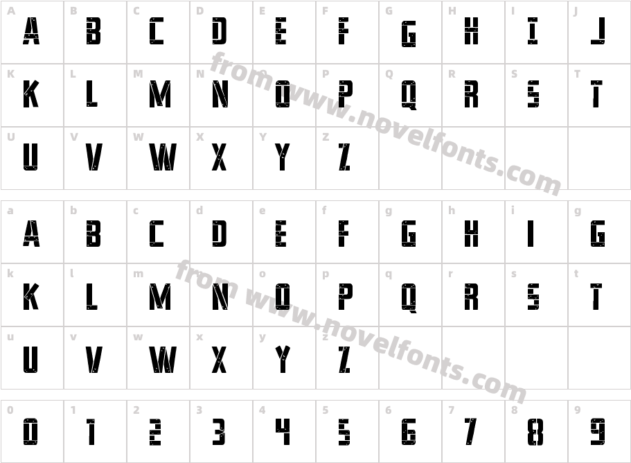 Frank-n-Plank StaggeredCharacter Map