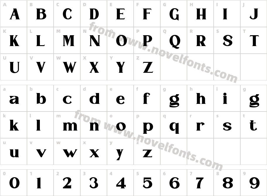 StRemonaNeueRegular-Ea7rrCharacter Map