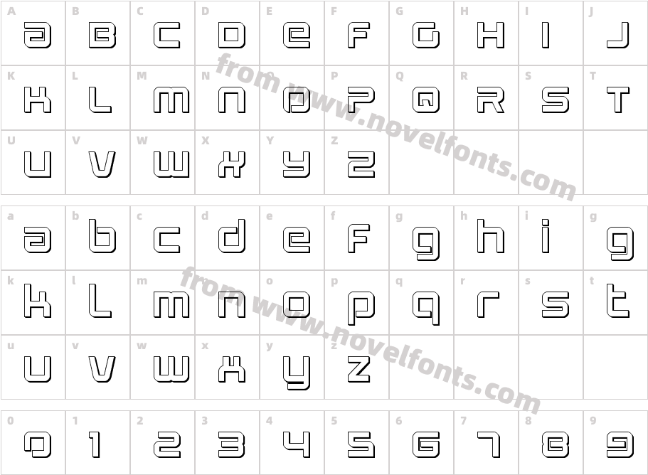 Star Eagle 2 3DCharacter Map