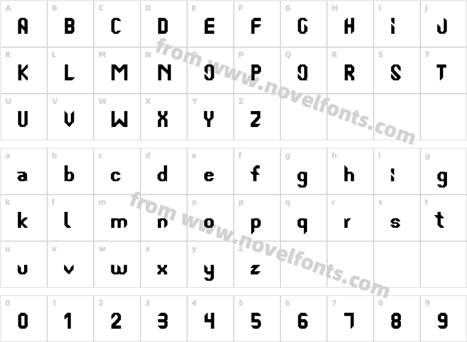 Stepalange ShortCharacter Map