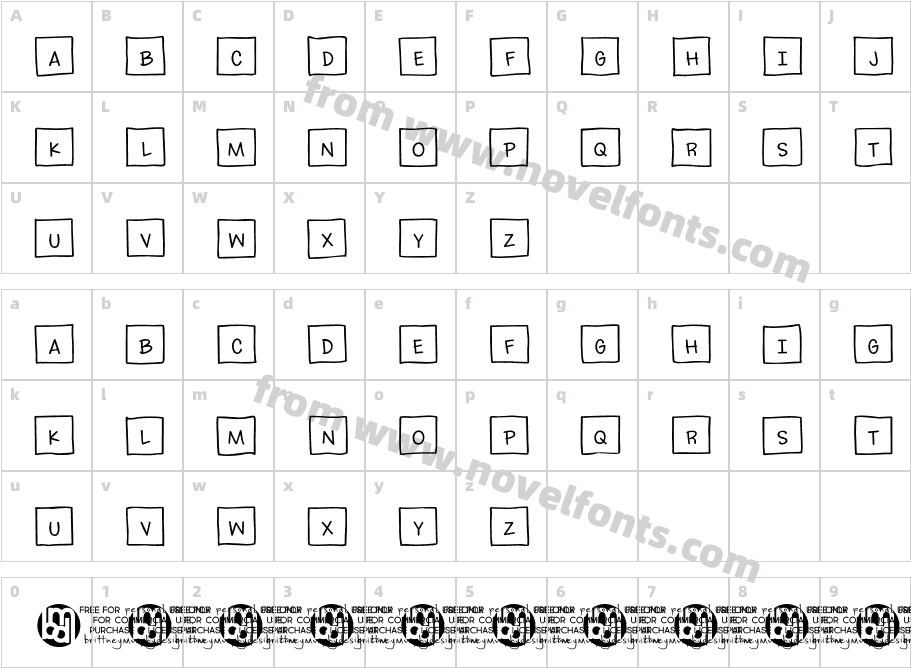 Sticky Memos Demo PlainCharacter Map