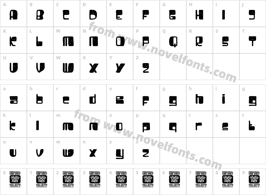 Stone Dense RoughCharacter Map