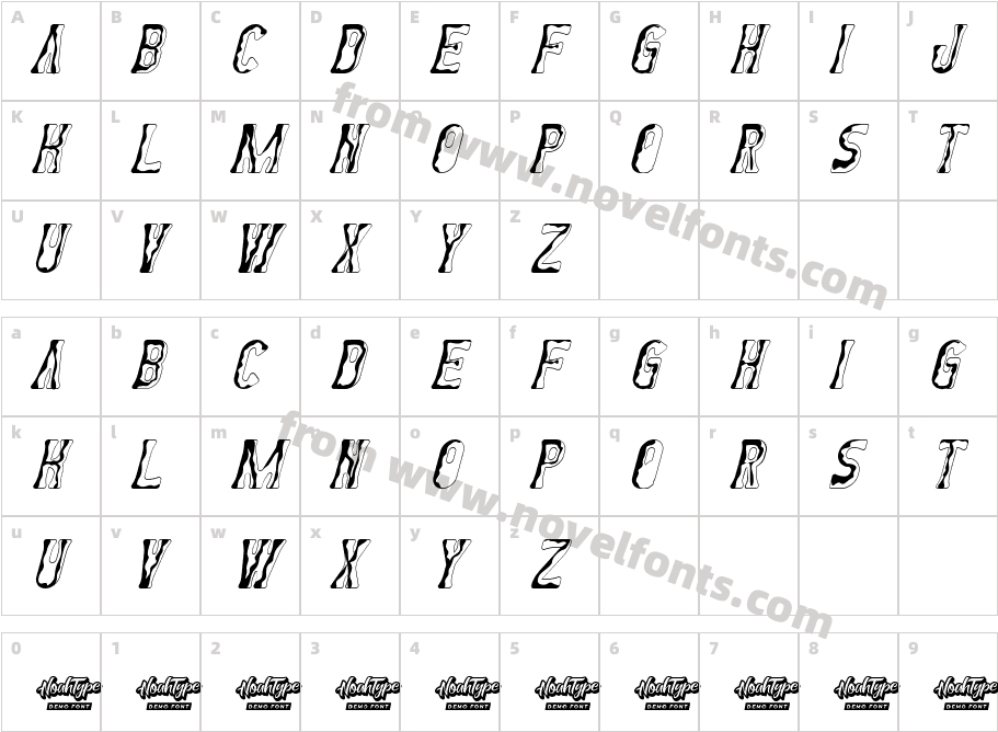 StoneCaveDemoRegularCharacter Map