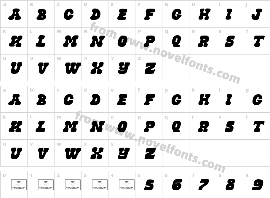 StonehengeCharacter Map