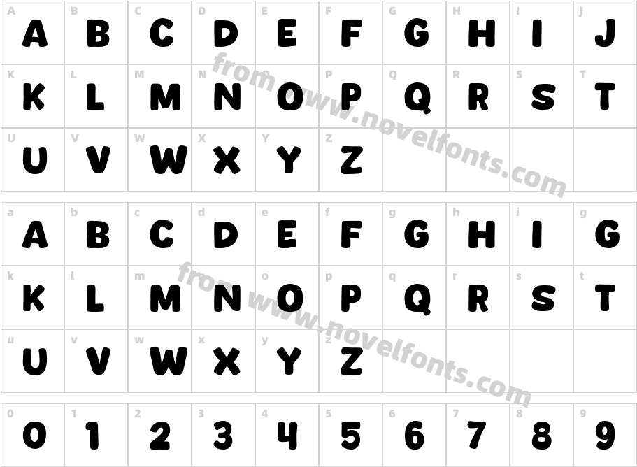 StopbuckCharacter Map