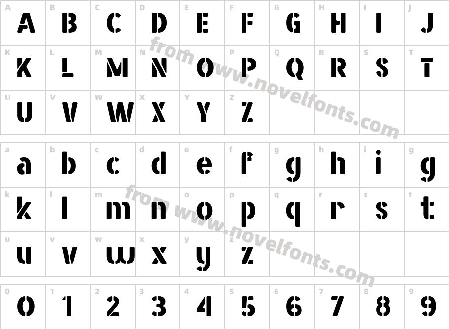 Straight Fighter RegularCharacter Map