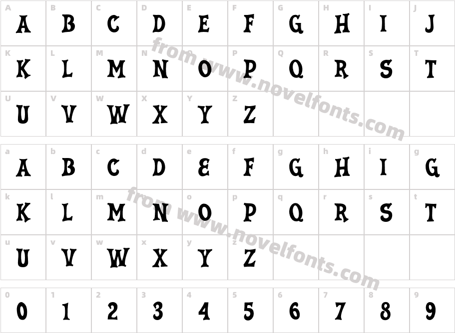 String Hopper DemoCharacter Map