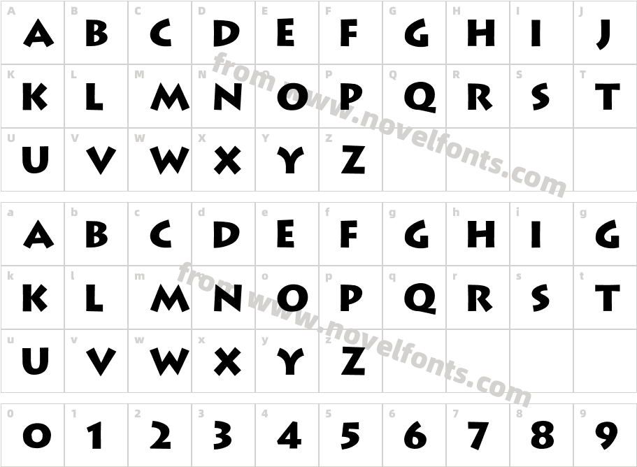 StrongtypeCharacter Map