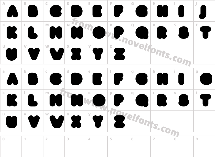 StudlyFree-BlockExtraCharacter Map