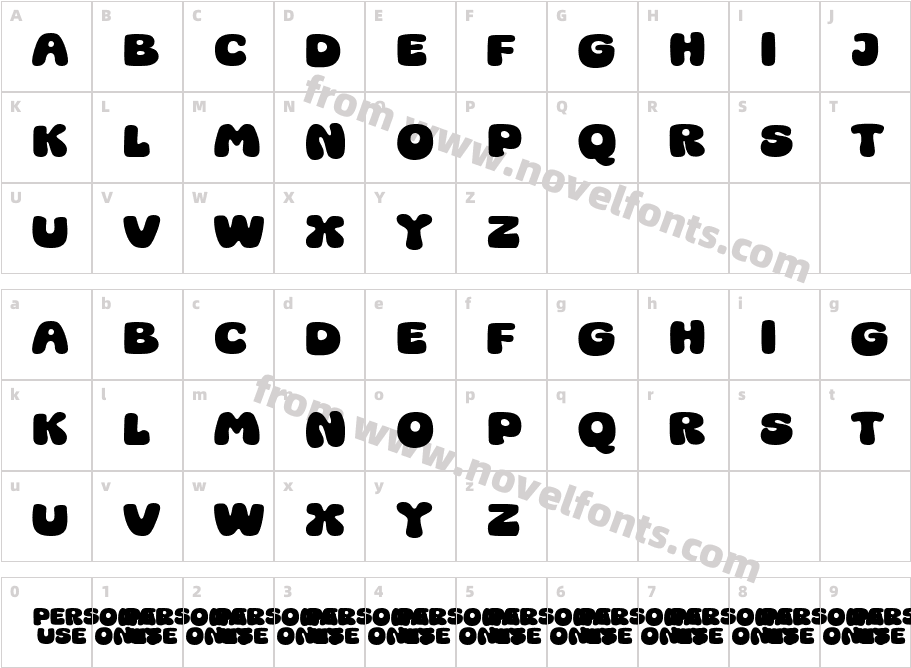 Super DaisyCharacter Map