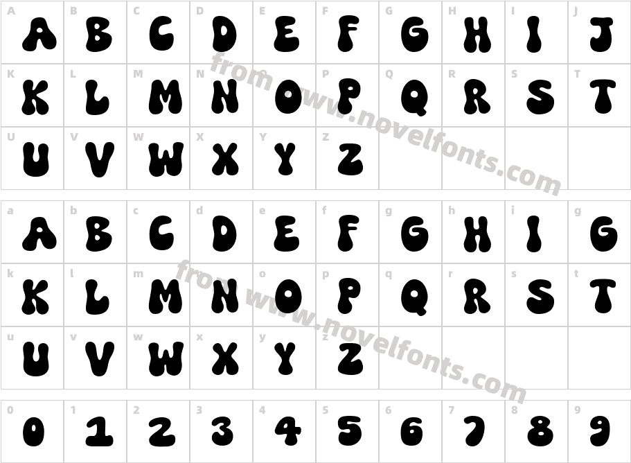 Super FunkyCharacter Map