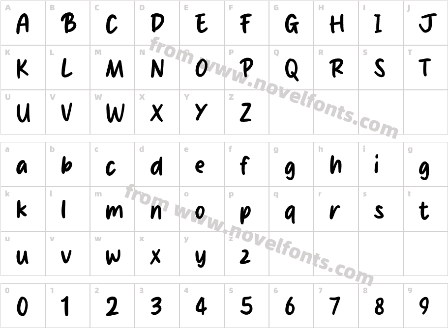 SupfunCharacter Map