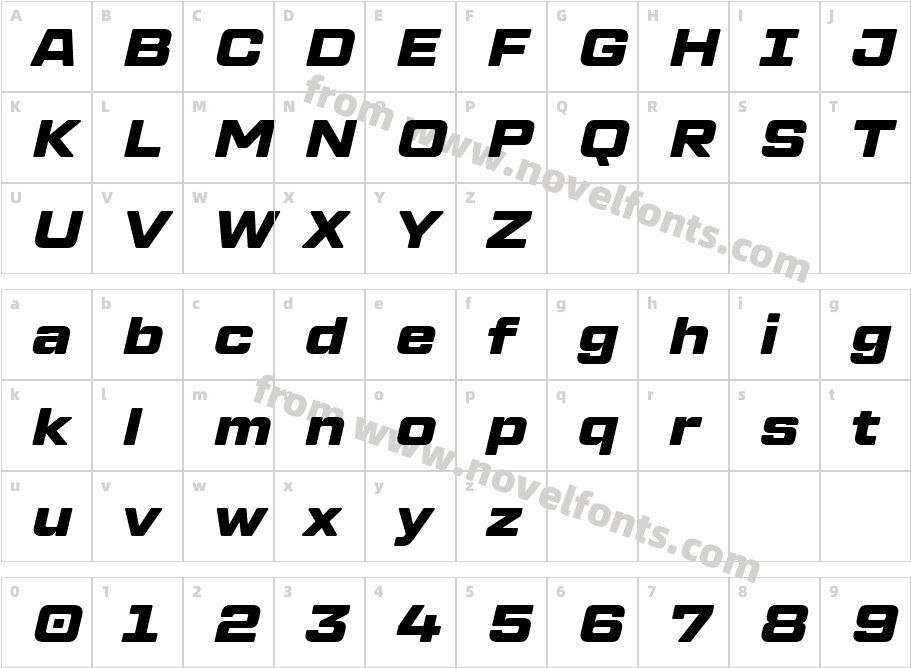 TT Lakes Neue Trl Ext Blc ItCharacter Map