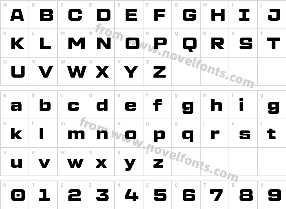 TT Lakes Neue Trl Ext BlcCharacter Map