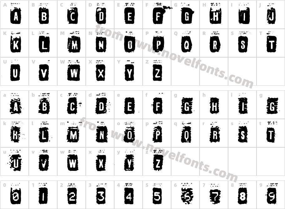 AirfloCharacter Map