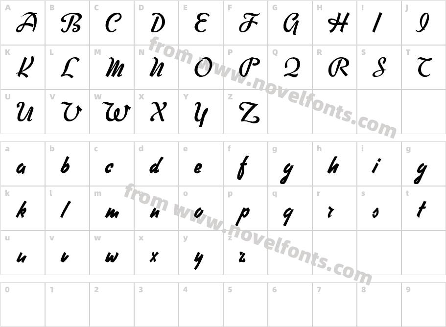 Free WriterCharacter Map